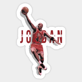 Jordan in Air Sticker